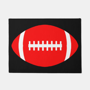 Paillasson Big Red Football Door Mat pour la maison ou la mai