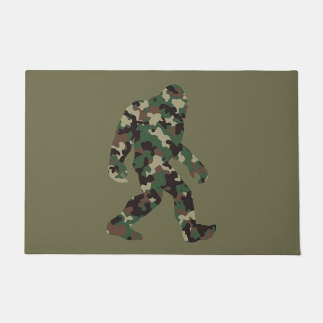 Paillasson Bigfoot Sasquatch Camo      (Devant)