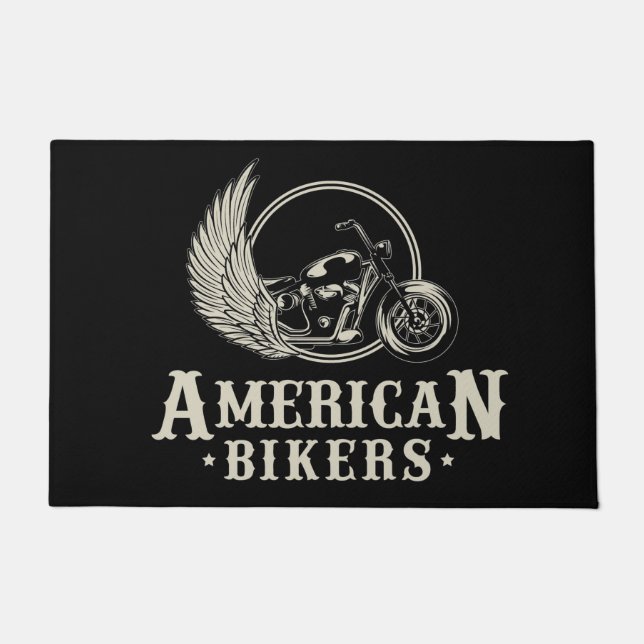 Paillasson Bikers américains (Devant)