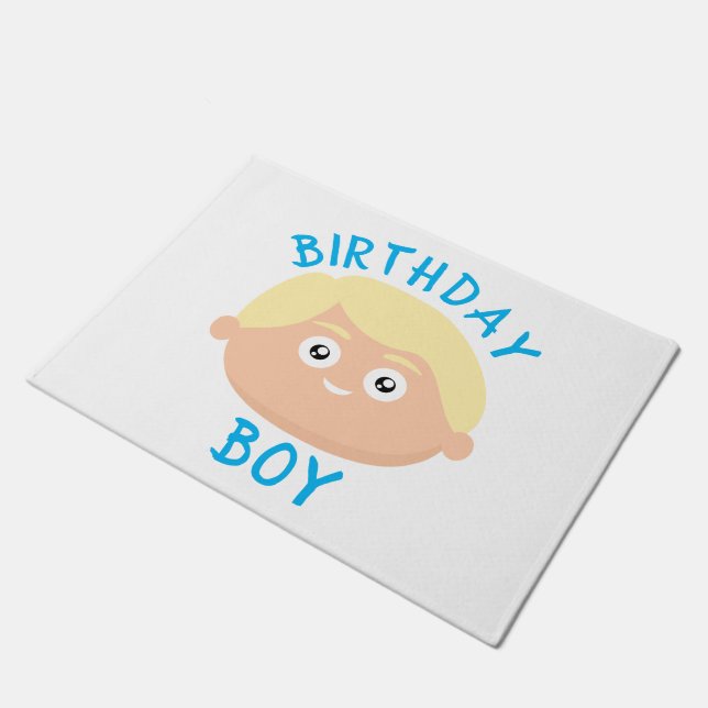 Paillasson Birthday Boy (Incliné)