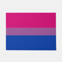 Bisexual Flag & Fierté maison communautaire mat / 