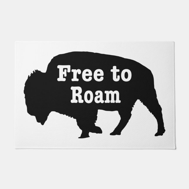Paillasson Bison libre de Roam (Devant)