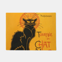 Black Cat Vintage Halloween Steinlen Poster