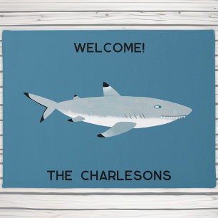 Paillasson Black Tipped Reef Shark Fun Personnalisé