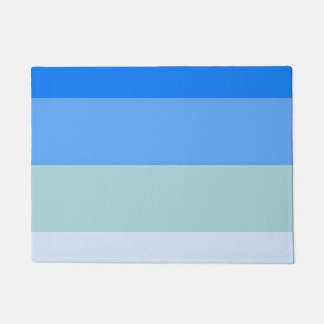 Paillasson Bleu (Devant)