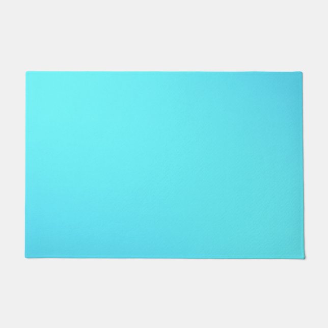 Paillasson Bleu abstrait (Devant)