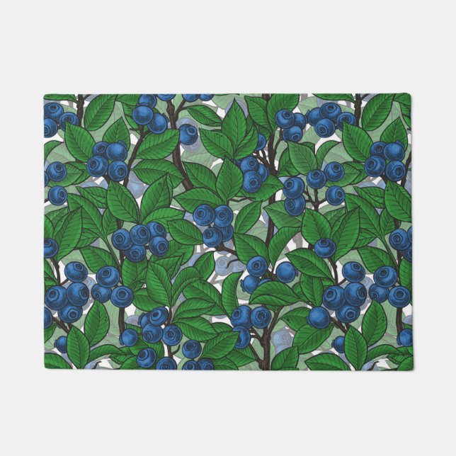 Paillasson Bleu blanc (Devant)