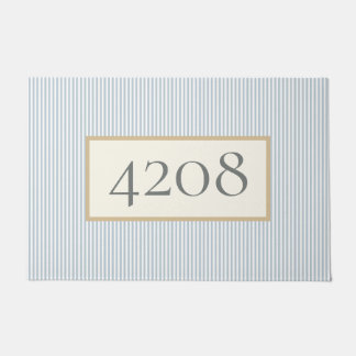 Paillasson Bleu Duché Stripes Classique