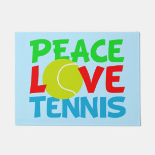 Paillasson Bleu mignon de tennis