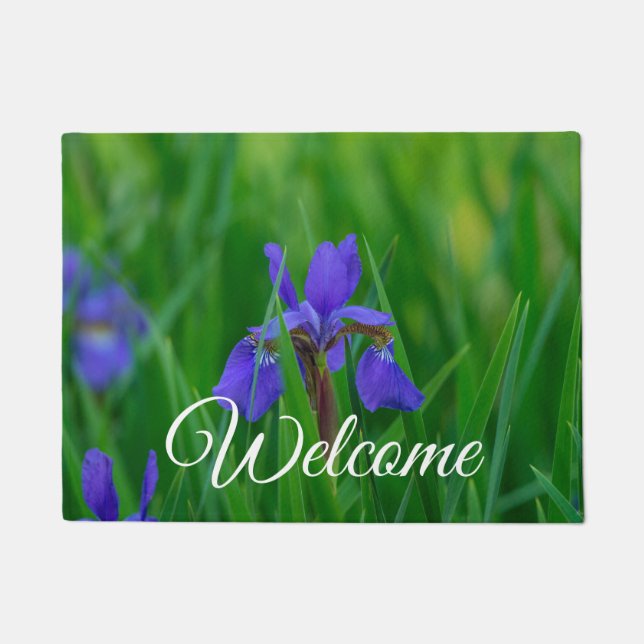 Paillasson Blue Dutch Parmi les Feuilles Welcome Doormat (Devant)
