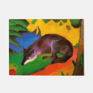 Paillasson Blue Fox Par Franz Marc