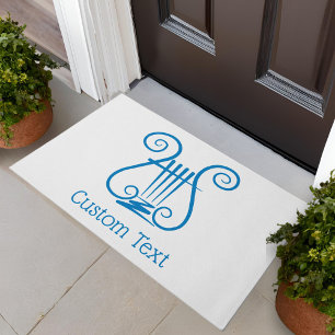 Paillasson Blue Lyre