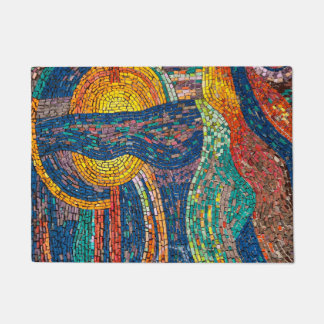 Paillasson Blue, Orange