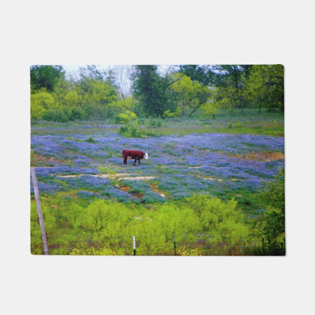 Paillasson Bluebonnets dans le Texas (Devant)