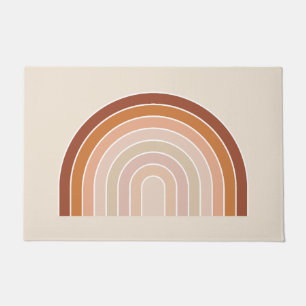 Paillasson Boho Rainbow Beige Terracotta