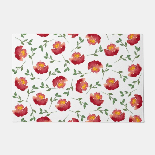 Paillasson Boîtes de fleurs de fenêtre (Devant)