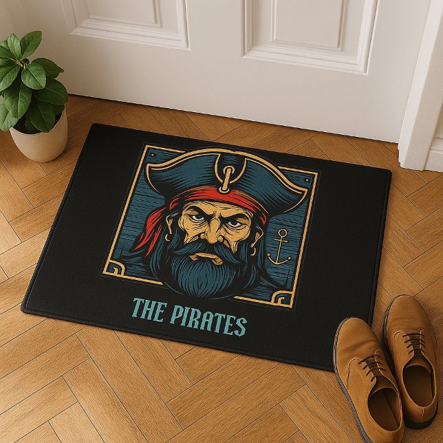 Paillasson Bold Pirate Captain (Créateur téléchargé)