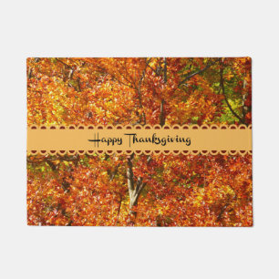 Paillasson Bon thanksgiving, Couleurs Automnes,