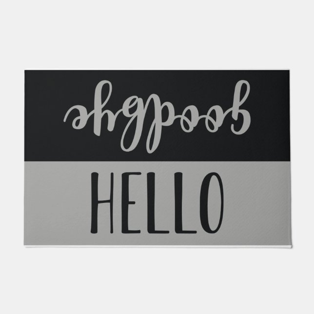 Paillasson Bonjour au revoir (Devant)