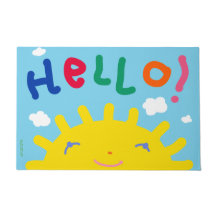 Bonjour Sunshine Door Mat