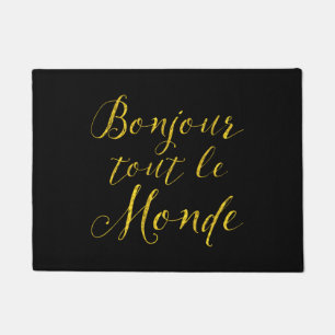 Paillasson Bonjour Tout Le Monde - bonjour tout le monde !