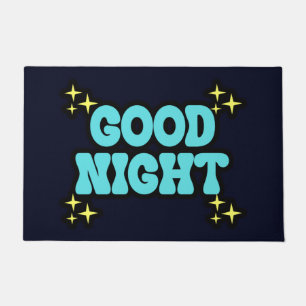 PAILLASSON BONNE NUIT BLEUE