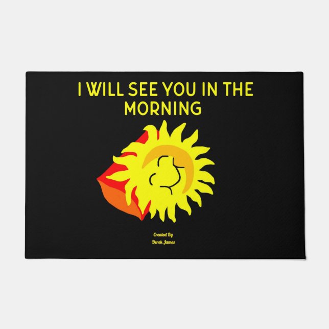 Paillasson Bonne nuit Sun Door Mat (Devant)