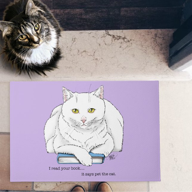 Paillasson Book Cat (Créateur téléchargé)