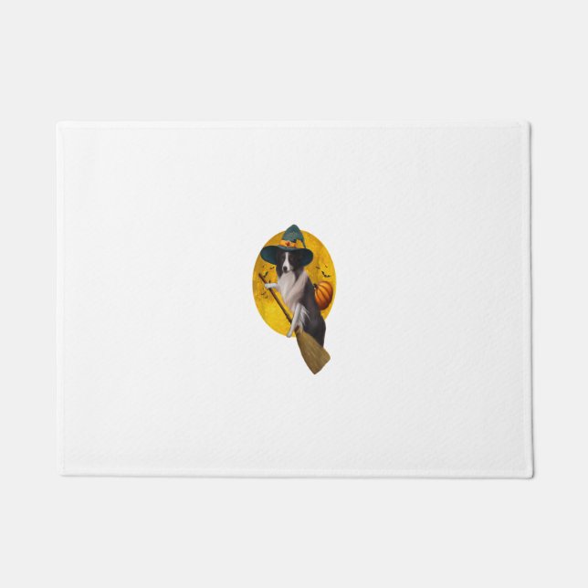 Paillasson Bordure Collie Halloween Costume Chemise Hommes Fe (Devant)