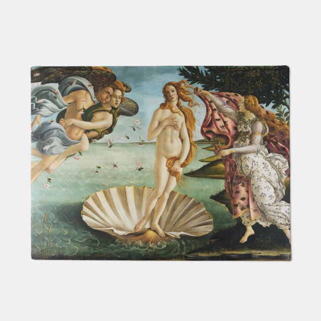 Paillasson BOTTICELLI - La naissance de Vénus 1483 (Devant)