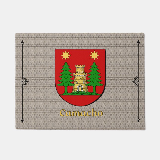 Paillasson Bouclier historique de Camacho sur Cobblestone (Devant)