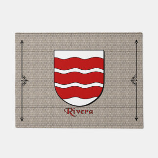Paillasson Bouclier historique de Rivera sur cobblestone