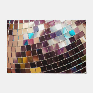 Paillasson Boule de disco en miroir