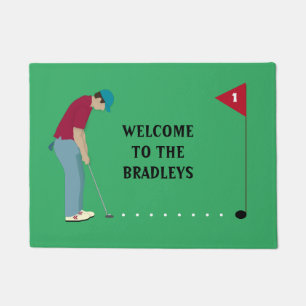 Paillasson Boule de rouille verte