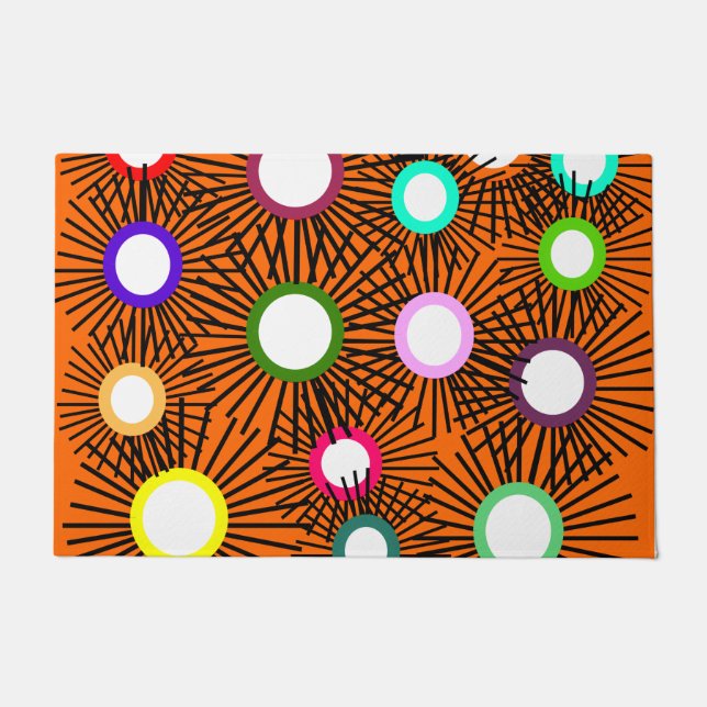 Paillasson Boules à pointes géométriques  (Devant)