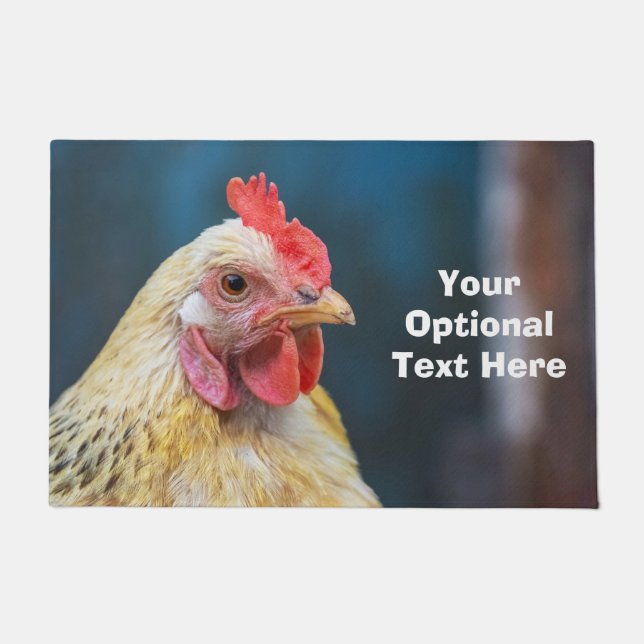 Paillasson Boulet de texte personnalisé (Devant)