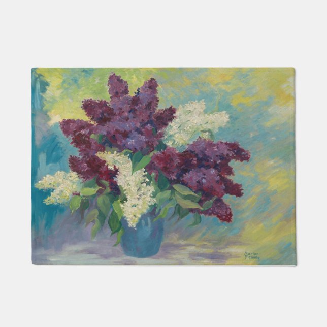 Paillasson Bouquet lilas (Devant)