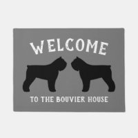 Bouvier des Flandres Chien race Silhouettes