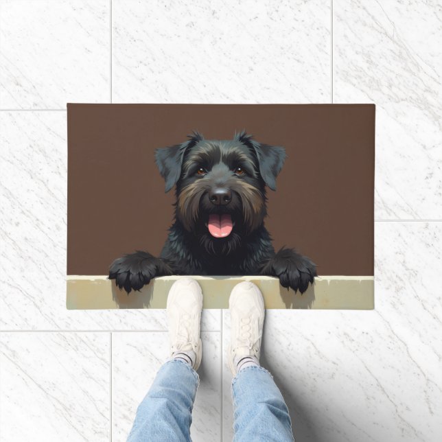 Paillasson Bouvier des Flandres Doormat Art (Intérieur)
