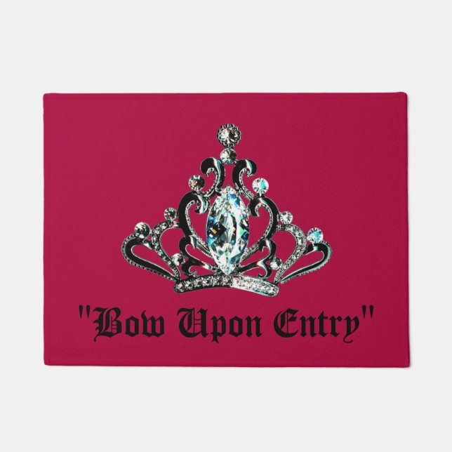 Paillasson "Bow At Entry" Tiara Doormat (Devant)