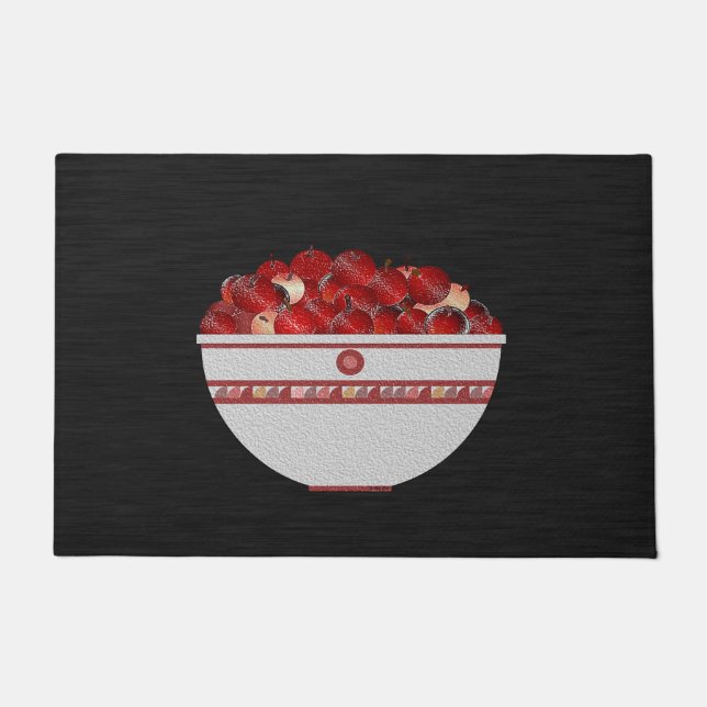 Paillasson Bowl of Cherries Doormat (Devant)