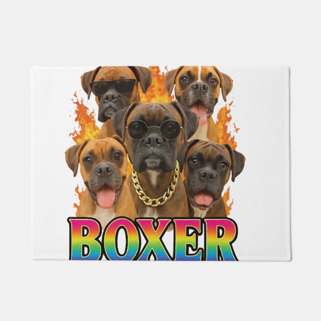 Paillasson Boxeur  (Devant)