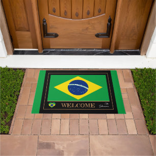 Paillasson Brésil et Brésil Pavillon du Brésil / Sport Bie