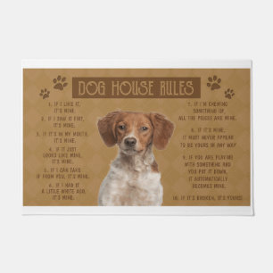 Paillasson Britany Spaniel Dog House Règles, S'Il Est Rompu,
