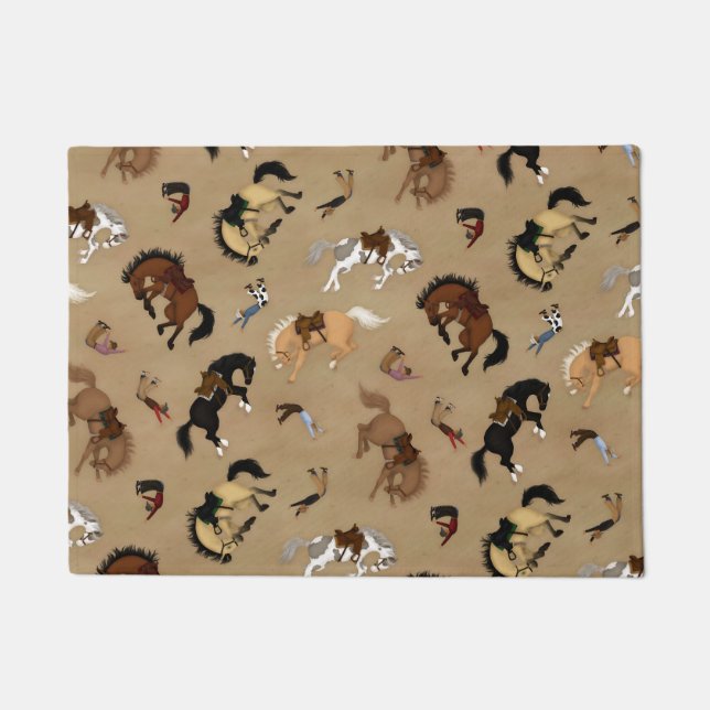 Paillasson Broncs et Cowboys (Devant)