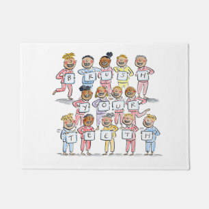 Paillasson Brosse tes dents