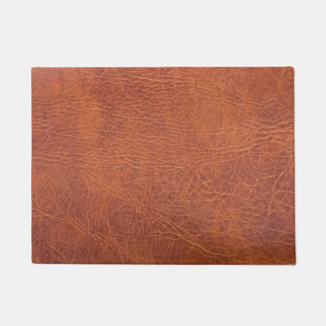 Paillasson Brown leather (Devant)