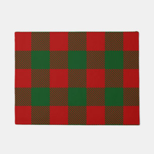 Paillasson Buffalo Plaid Christmas Red Green Check