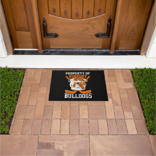 Paillasson Bulldog Propriété des Bulldogs de Sudbury Animal d