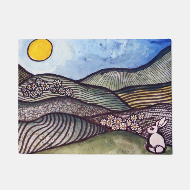 Paillasson Bunny Rabbit Spring (Devant)